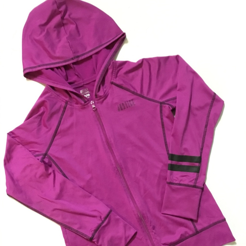 Justice Zip up Hoodie